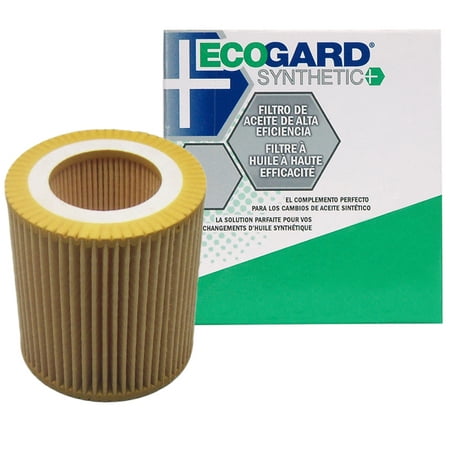 ECOGARD S5607 Cartridge Engine Oil Filter for Synthetic Oil - Premium Replacement Fits BMW 328i, X3, X5, 328i xDrive, 528i, 335i, 535i, 535i xDrive, X1, 325i, 528i xDrive, 328xi, 320i, Z4,