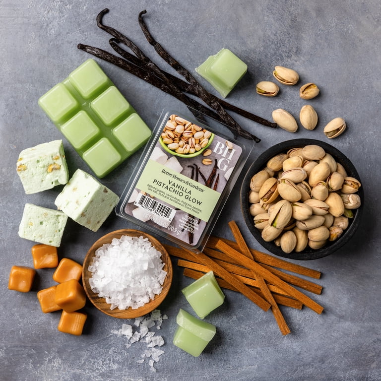 Better Homes & Gardens Vanilla Pistachio Glow 2.5oz Wax Melts
