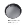 thumbnail image 2 of PAMINGONO 3pcs Kitchen Pizza Pan Black Nonstick Tray for Home Bakers, 2 of 8