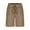 Camel, variant on Zimjoy Men's Cotton Blend Casual Shorts 5 Inch Inseam Lightweight Elastic Waist Drawstring Summer Beach Shorts with Pockets, Black L
