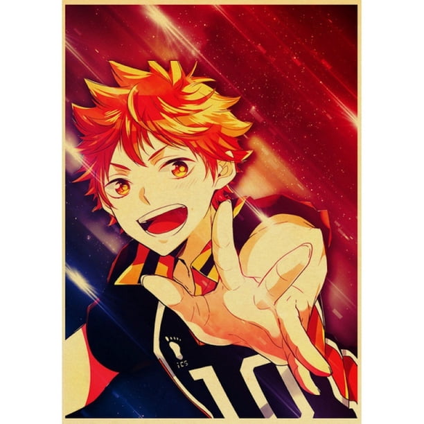 Póster Haikyuus Anime Art de 30 x 40 cm, papel de 60 g
