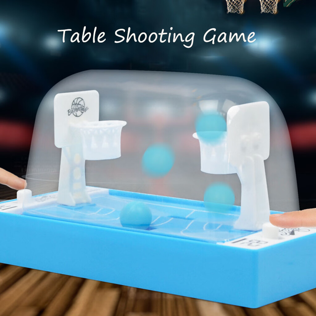 Plutyo Tabletop Finger Shooting Toy Basketball Mini Game Basketball