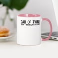 thumbnail image 3 of CafePress - Dad Of Twins Mug - 11 oz Ceramic Mug - Novelty Coffee Tea Cup, 3 of 4