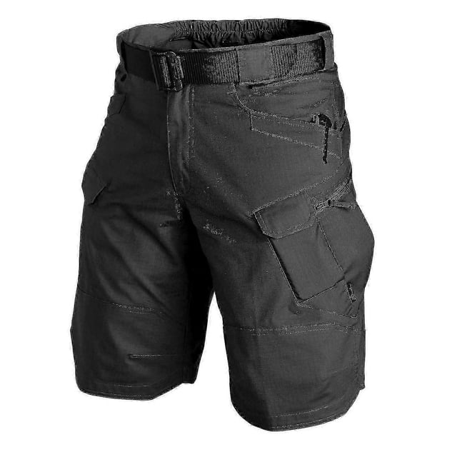 Summer Men Cargo Shorts Tactical Short Pants Waterproof Quick Dry Multi-pocket Shorts Men"s Outdoor Clothes Hunting