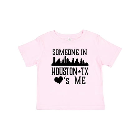 

Inktastic Houston Texas Someone Loves Me Skyline Gift Baby Boy or Baby Girl T-Shirt