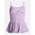 thumbnail image 5 of No Boundaries Tiered Woven Cotton Cami, Women's XXS-XXL, 5 of 5