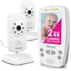 AXVUE Video Baby Monitor with Two Cameras and Comfort-Designed Screen by Axvue, Model E662.
