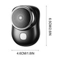 thumbnail image 3 of Banzch Electric Shaver For Men,Mini-Shave Portable Electric Shaver Pocket Size Portable Shaver Wet And Dry Mens USB Rechargeable Shaver Charging With 1pc Cutter Head,Mothers Day Gifts, 3 of 6