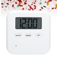 thumbnail image 1 of Pills Case  Pills Box  Medicine Box 4 Grid Daily Medicine Tablet Pills Storage Box Organizer Case Container With Timer White Grey, 1 of 8