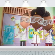 Ada Twist Scientist Backdrop Background Banner Birthday Party Supplies Taspestry Wall Decor Poster Lover