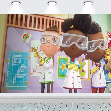 Ada Twist Scientist Backdrop Background Banner Birthday Party Supplies Taspestry Wall Decor Poster Lover