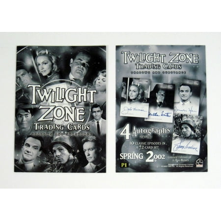 Movie Promo Card - 2002 Rittenhouse Twilight Zone Shadows and Substance Series 3 Promo Card (P1)
