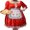 Red White, variant on Diconna Women Mrs. Santa Claus Halloween Costume Adult Cosplay Party Christmas Dress Xmas Fancy Outfit