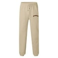 thumbnail image 4 of Zszcpp Work Pants Men Running Sports Basic Styly Long Print Letter Trendy Comfortable Lounge Trousers Casual Trouser, 4 of 4