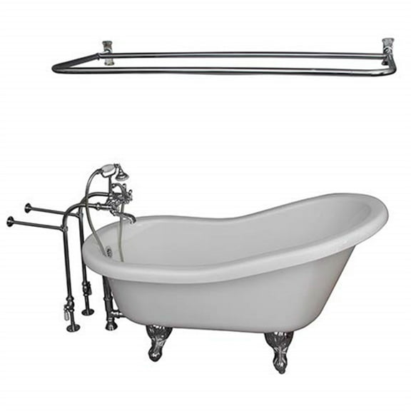 BarclayTub Kit 60" AC Slipper, Shwr