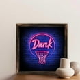 thumbnail image 6 of Basketball Dunk Hoop Wooden Sign Wall Plaque - Vintage Art Decoration, Wall Decoration - Ideal Gift For Home Decoration, Living Room, Bathroom, Bedroom, Garden, Dining, Bar, Cafe, Festival Party De, 6 of 7