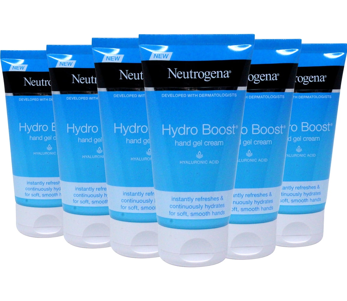 Neutrogena Hydro Boost Hand Gel Cream, 75 ml (Pack of 6)