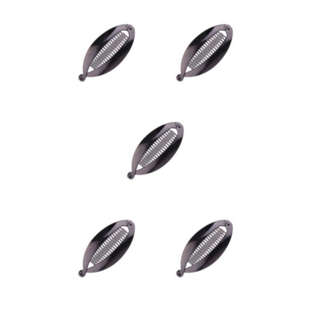 Jumpingount Clip de pez lacado duradero y exquisito para varias ocasiones, multifuncional y adecuado para varios tamaños medianos negros Type2 NO2