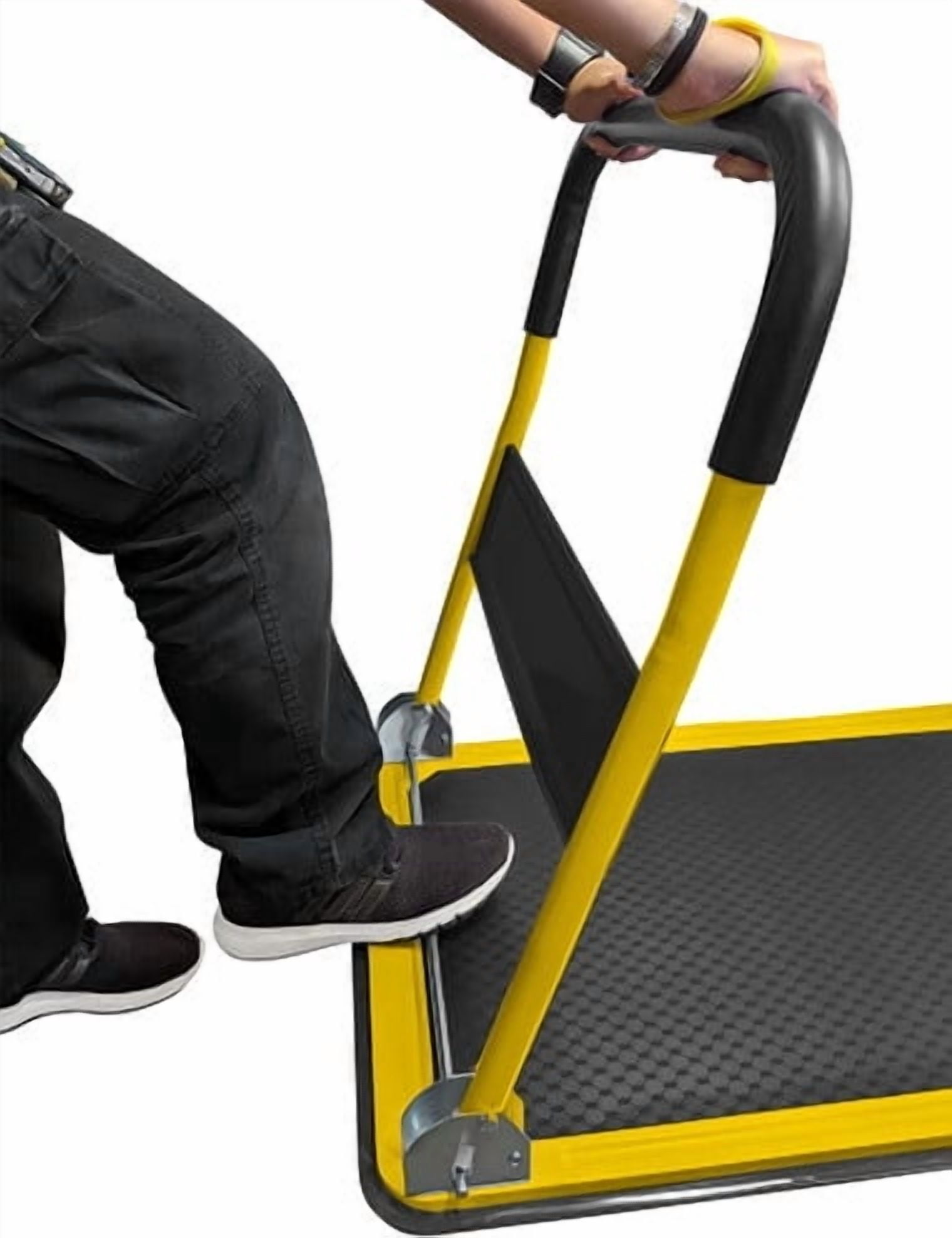 CRXX Folding Hand Truck Dolly Cart with Wheels Luggage Cart Trolley Moving 330lbs