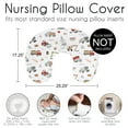 thumbnail image 4 of Sweet Jojo Designs Construction Truck Red Blue and Grey Nursing Pillow Cover Case (Pillow Not Included) (Pillow NOT Included), 4 of 6