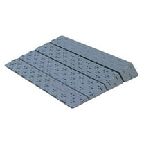 Portable Wheelchair Ramp, 1"/2"/3"/4" Extensible Threshold Ramp for Wheelchair, Scooter, Home Steps, Stairs, Entry, Doorways