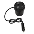 thumbnail image 1 of Inversor de CA ANGGREK de 12 V CC a 110 V Inversor de corriente de coche bajo ruido, 1 of 8