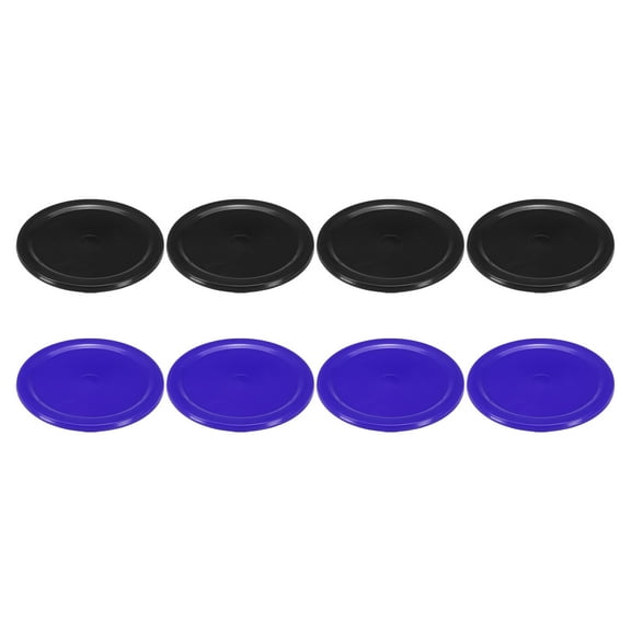Uxcell 64mm/2.5 Inch Air Hockey Pucks, Air Hockey Heavy Replacement Pucks 4Pcs Per Color, 8 Pack