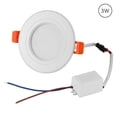 thumbnail image 2 of Lampe de Plafond Encastrée à Lentille Plate en Aluminium Ultra Mince Dimmable LED, 2 of 9