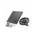 thumbnail image 1 of VEVOR 12 Inch Gable Mount Fan 1300 CFM Attic Exhaust Fan with Adjustable Thermostat, 1 of 9