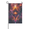 thumbnail image 3 of Hanmun Garden Flag Colorful Cosmic Space Banner Double Sided Outdoor Lawn Home Decoration 12x18, 3 of 7