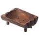 thumbnail image 1 of Soporte de barra de madera vintage para platos, escurridor automático, soporte para esponja para ducha, baño, cocina y fregadero, 1 of 6