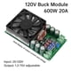 thumbnail image 2 of Adjustable DC-DC Buck Converter 600W 30A CV CC Solar LED Driver Module for Power Supply 120V to 1.2-75V, 2 of 5