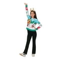 thumbnail image 3 of Jollidays Girls' Christmas Sheep Wonderland Long Sleeve Pullover Crewneck Sweater, Sizes S-XL, 3 of 4