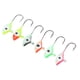 thumbnail image 4 of Accesorios de pesca, 6 piezas de plantillas de pesca en hielo Plantillas de pesca en hielo Jig Head Experiencia incomparable, 4 of 8