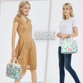 thumbnail image 3 of Floral Lunch Bag for Women, Reusable Insulated Cooler Cute Lunch Tote Box for Office Work, 3 of 8