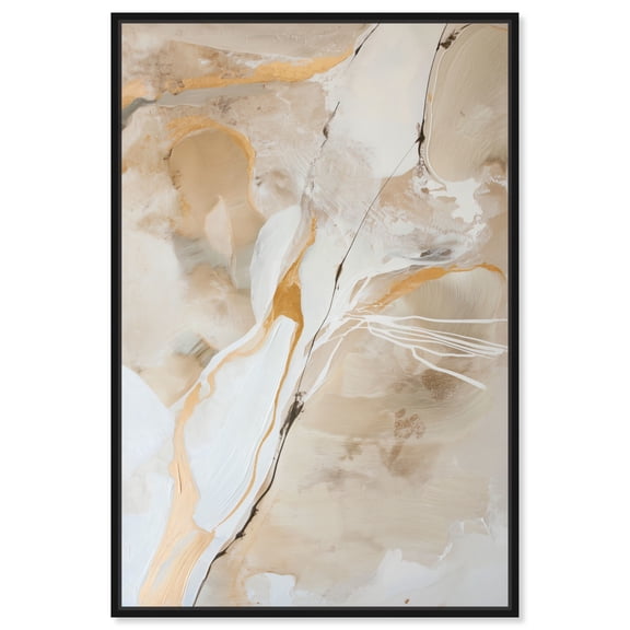 Mystic Reverie (VIII) Canvas Minimalist Boho Art by Art Remedy, Black Frame, 10" x 15"