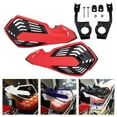 thumbnail image 4 of Manoplas de rejilla shamjiam para motocicleta 7/8 22 mm negro y rojo, 4 of 7