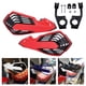 thumbnail image 4 of es de mano para motocicleta, 7/8 , 22 mm, de barra de manillar, se la la adaptaciónción a motocicletas, Motocross, motos, Dirt Bike, - negro y rojo negro rojo, 4 of 7