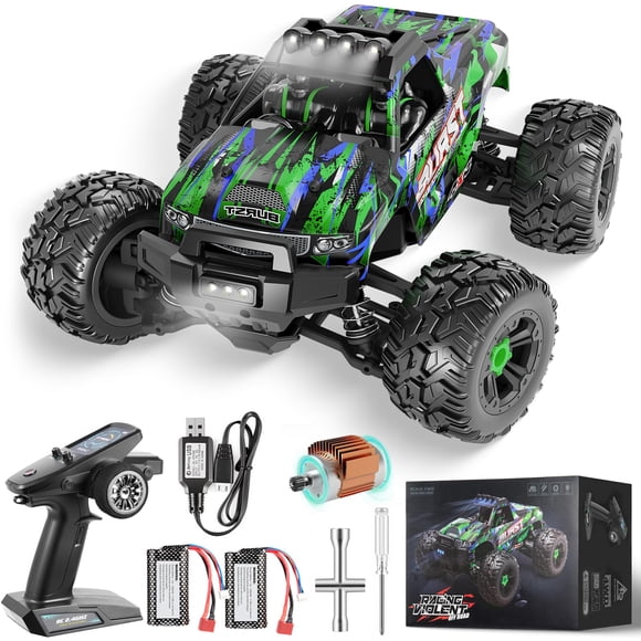Zeltri Voitures Rc 1:14 Voiture Rc Tout-Terrain pour Adultes et Garçons 4RM Camion Tout-Terrain Télécommandé 40+ KM/H Haute Vitesse 4X4 Voiture Télécommandée Étanche avec