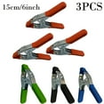 thumbnail image 7 of 3-Piece 6-Inch Spring Clamp, A-Shaped Metal Craft Clips, Heavy Duty for Fixing Large Projects, Red for Work, DIY Fixing, Metal Shaping, and Craft Projects, 7 of 7
