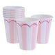 thumbnail image 2 of 8 Pedazos Vaso Tazas de Papel Desechable Servicio de para de Casamiento Cumpleaños de Baby Shower Rosado Colcomx Vasos desechables para fiesta, 2 of 8