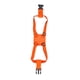thumbnail image 1 of Correa para equipaje con correa para añadir una bolsa que conecta tus maletas. Multifuncional y ajustable. naranja, 1 of 8