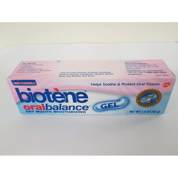 Biotene Oralbalance Dry Mouth Moisturizer Gel 1.50 oz (Pack of 10