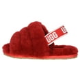 thumbnail image 6 of UGG Kids Fluff Yeah Slide (Toddler/Little Kid) Ribbon Red, 6 of 6