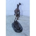 thumbnail image 5 of Nifao Outlaw by Remington Bronze Statue Replica, Western Decor – Home Decor Sculpture, 7"L x 3"W x 10"H, 5 of 10