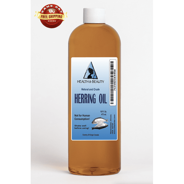 Herring oil crude natural fishing scent attractant by h&b oils center
