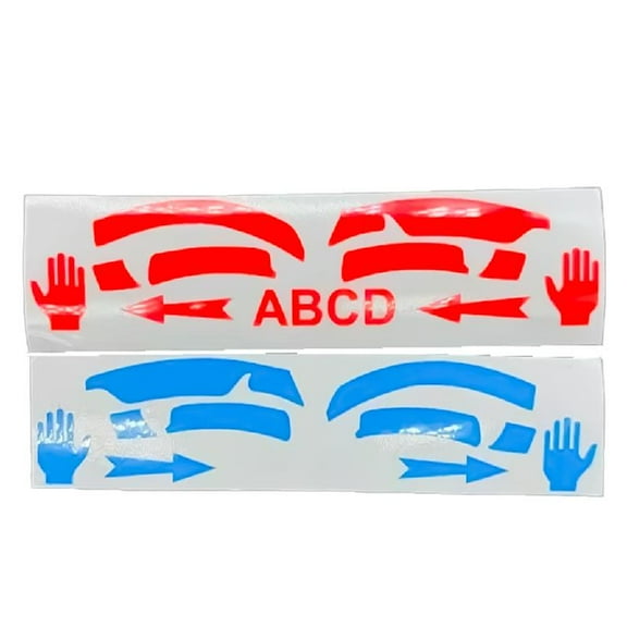 Necvior Eye Catching Drones Stickers, Skin Reflective Stickers For Drones Decors Indoor And Outdoor Flight