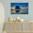 thumbnail image 3 of Stupell Industries Deep Sunset Island View Landscape & Nature Photography Wrapped Canvas Art Print Wall Art, 45 x 30, 3 of 8