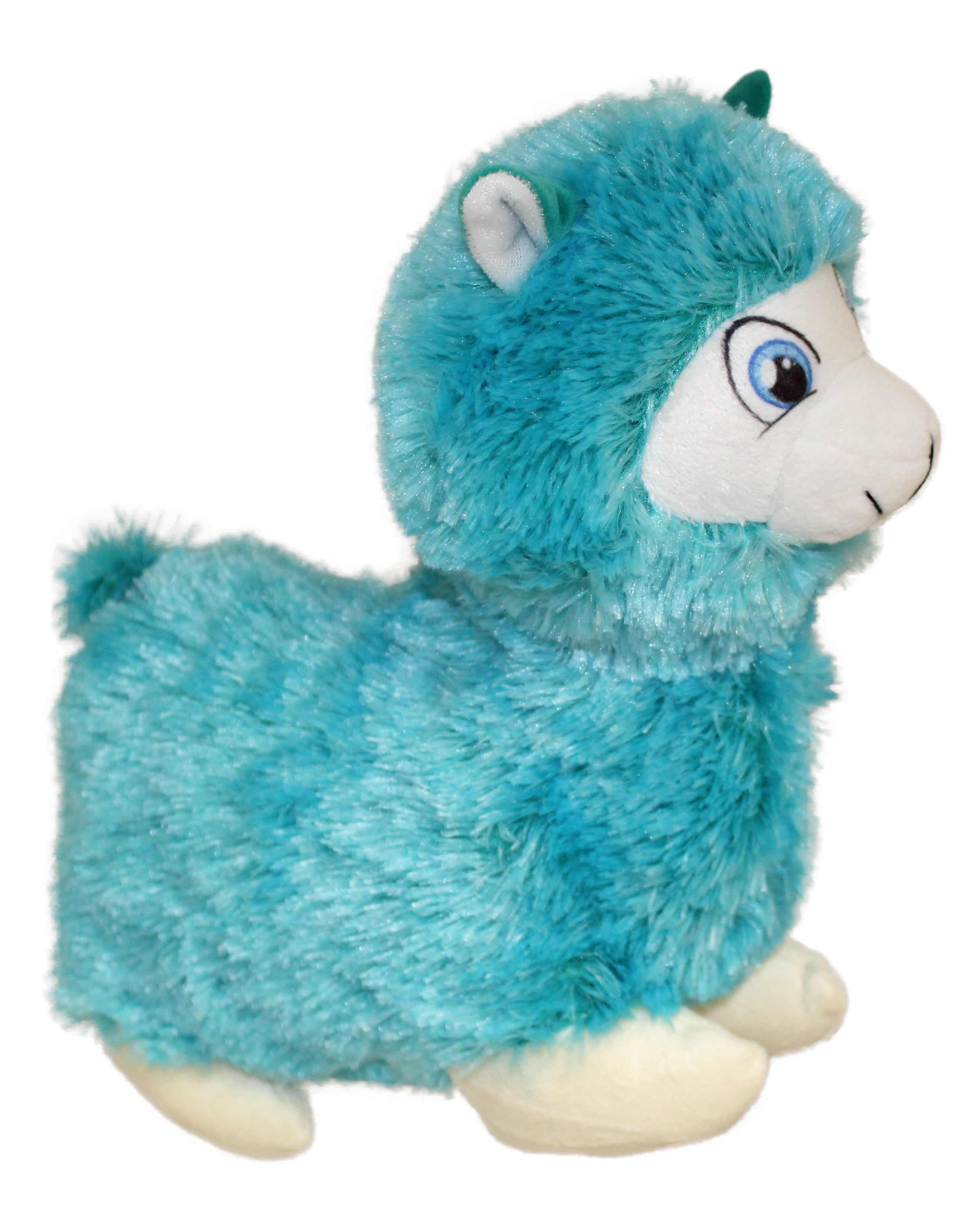 #Plushpals 11" Llama Alpaca Stuffed Animal Plush Toy Soft & Fluffy - Blue
