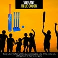 thumbnail image 3 of Bratla Cricket Set Size 4 & 6 - Blue Color | Includes Bat, Wind Ball, Stumps, and Non-Striker Stump with Plastic Base, 3 of 6